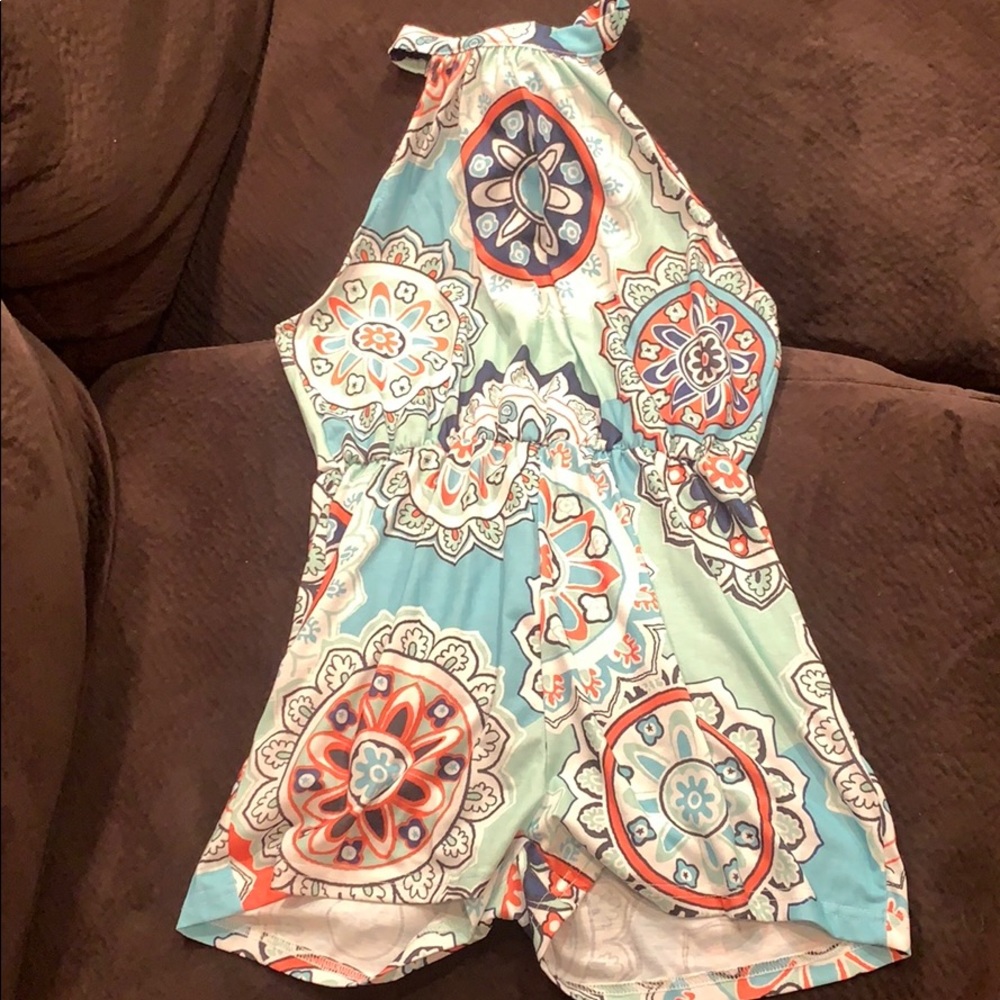 Colorful romper!